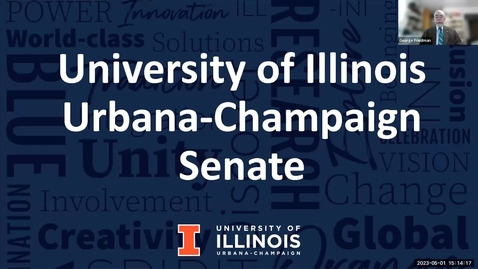 Thumbnail for Academic Senate Meeting, May 1, 2023