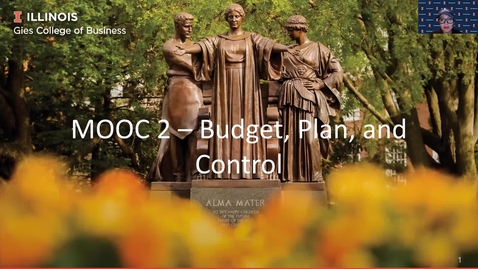 Thumbnail for ACCY 503 Budget Plan Control MOOC 2 Week 1 Lillian Question
