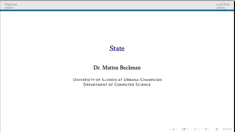 Thumbnail for Local State