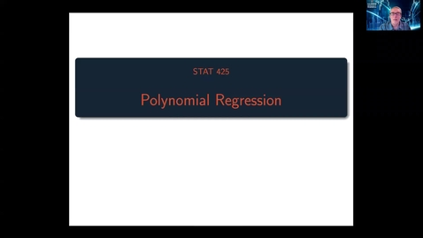 Thumbnail for STAT 425 Week 08 - Polynomial Regression