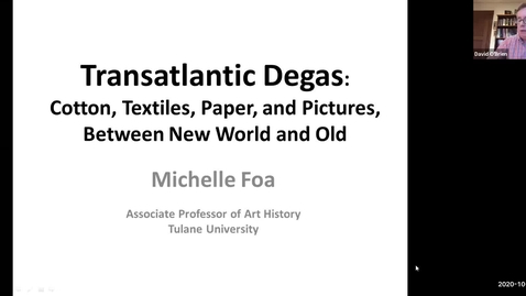 Thumbnail for Visitor Talk: Michelle Foa