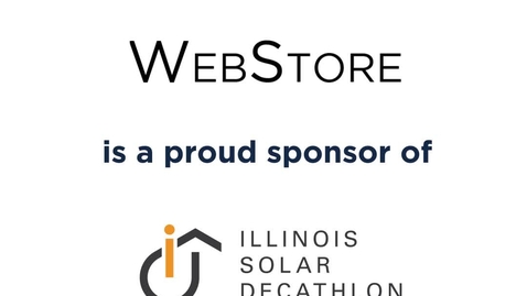 Thumbnail for entry Illinois Solar Decathlon x WebStore (1)