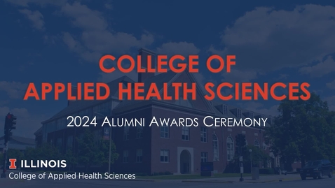 Thumbnail for AHS 2024 Alumni Awards Ceremony