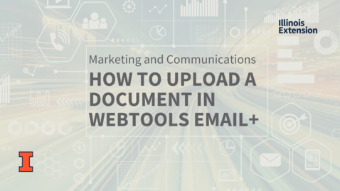 Thumbnail for How to Upload a Document to Webtools Email