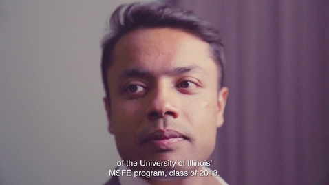 Thumbnail for Ishan Prasad--MS Financial Engineering Graduate of 2013