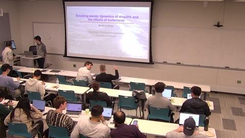 Thumbnail for ME 590/TAM 500 Seminar Fall 2025