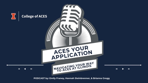 Thumbnail for ACES Your Application - Pilot Podcast
