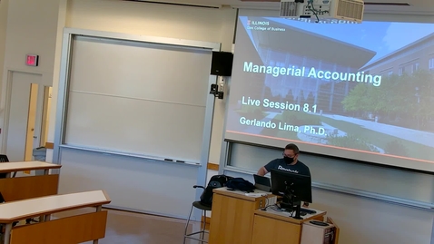 Thumbnail for Managerial Accounting (ACCY 503 A) Fall 2021