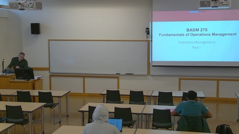 Thumbnail for Operations Management (BADM 275 A) Spring 2022