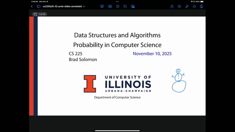 Thumbnail for CS 225 Fall 2025