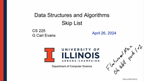 Thumbnail for CS 225 04-26-2024