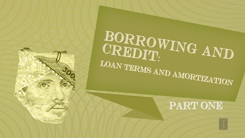 Thumbnail for Loan Amortization Part One