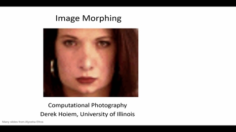 Thumbnail for CS 445 2022 Fall