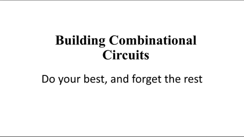 Thumbnail for CS 233 Class02