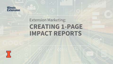 Thumbnail for EXT Comms: Creating One-Page Impact Reports