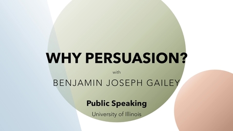Thumbnail for Why Persuasion