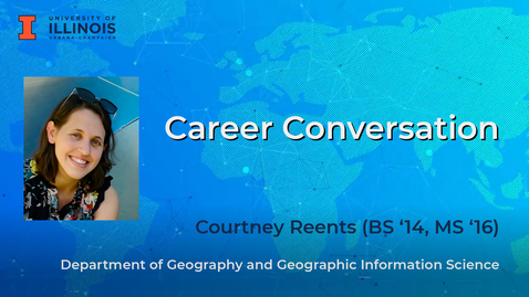 Thumbnail for Career Conversation: Courtney Reents, GIS Consultant, TRC Companies