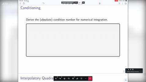 Thumbnail for CS450 Lecture 23 November 9 (via Lecture Capture)