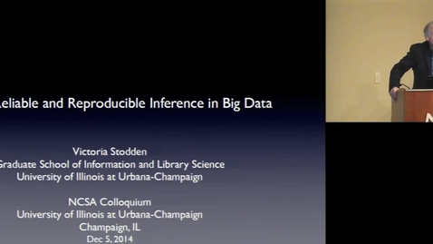 Thumbnail for Toward Reliable and Reproducible Inference in Big Data -- Victoria Stodden