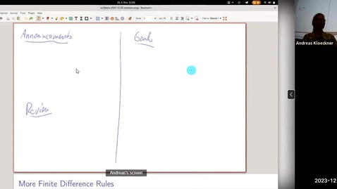 Thumbnail for Lecture 29 (December 5, via Zoom)