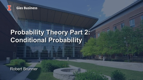 Thumbnail for Probability Theory Part 2- Conditional Probability