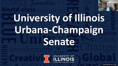 Thumbnail for Academic Senate Meeting, Mar. 6, 2023