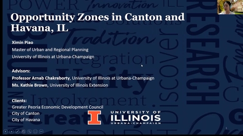 Thumbnail for MUP 2021 Capstone Project Ximin Piao 
