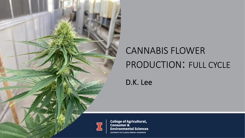 Thumbnail for Cannabis Flower Production Full-Cycle