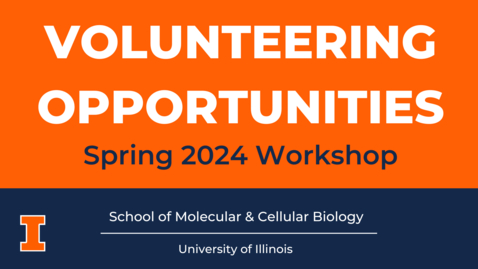 Thumbnail for Volunteering Workshop