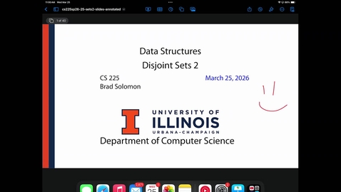 Thumbnail for CS 225 Spring 2026