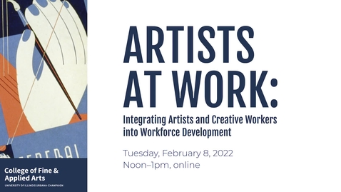 Thumbnail for Artists At Work Zoom Recording