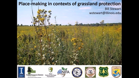 Thumbnail for NRES 500 Spring 2018 - Stewart - Place-making in contexts of grassland protection