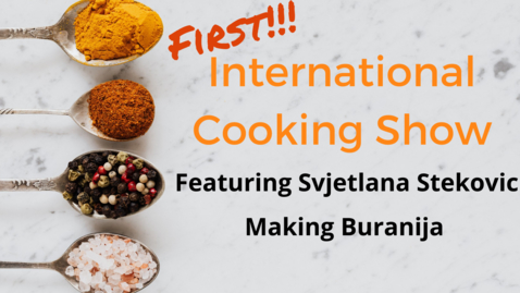 Thumbnail for International Cooking Show - October 1st, 2021 