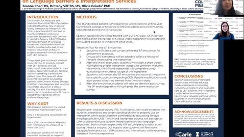 Thumbnail for entry Addressing Medical Education Gaps: Standardized Patient Encounter on Language Barriers