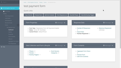 Thumbnail for ATLAS FormBuilder - How to add and edit a payment line item