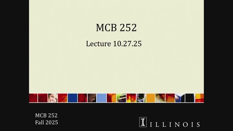 Thumbnail for MCB 252: Cells, Tissues, and Development