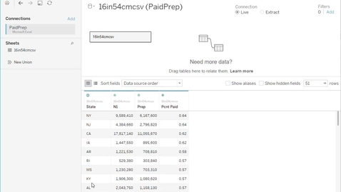 Thumbnail for ACCY 570 After-class Exercise #8 Tableau Tutorial