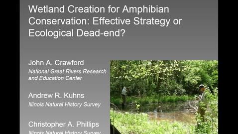 Thumbnail for NRES 2016 Spring Seminar Series - John A. Crawford