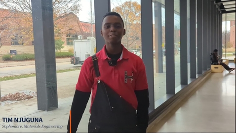 Thumbnail for Student Spotlight: Tim Njuguna 