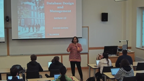 Thumbnail for entry Clip of Database Design and Management (BADM 352 B) Spring 2023