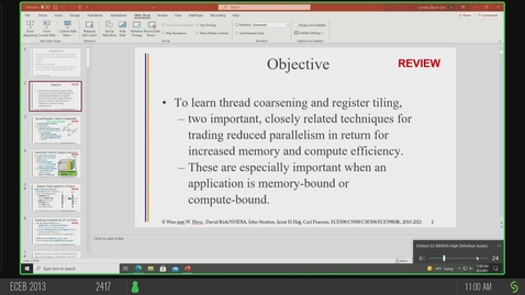 Thumbnail for ECE 508 E/ONL Fall 2021