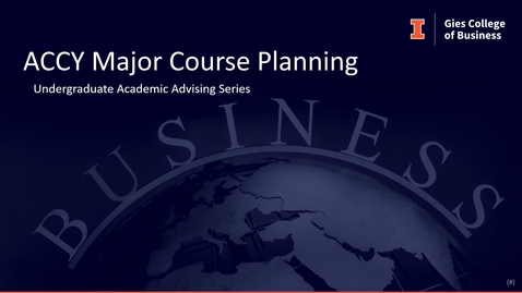 Thumbnail for ACCY Major course planning