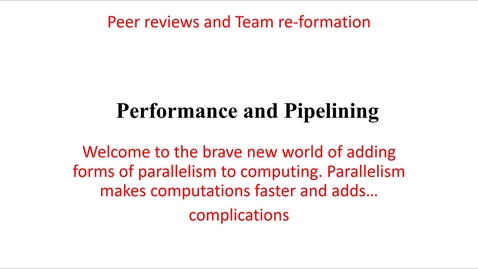 Thumbnail for 14 Performance and Pipelining