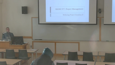 Thumbnail for Project Management (BADM 377 A) Fall 2023