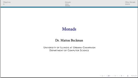 Thumbnail for Monads