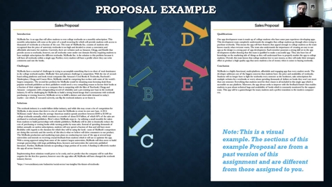 Thumbnail for BTW 10.1: Sales Proposals