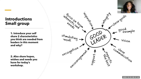 Thumbnail for entry Leading/Practicing From a Social Justice Trauma Informed Lens