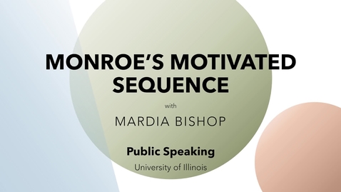 Thumbnail for Monroe's Motivated Sequence