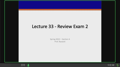 Thumbnail for ECE 340 A Spring 2022 Lecture 33 - Review Exam 2