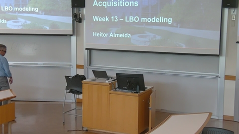 Thumbnail for Mergers &amp; Acquisitions Topics (FIN 527 C) Spring 2024